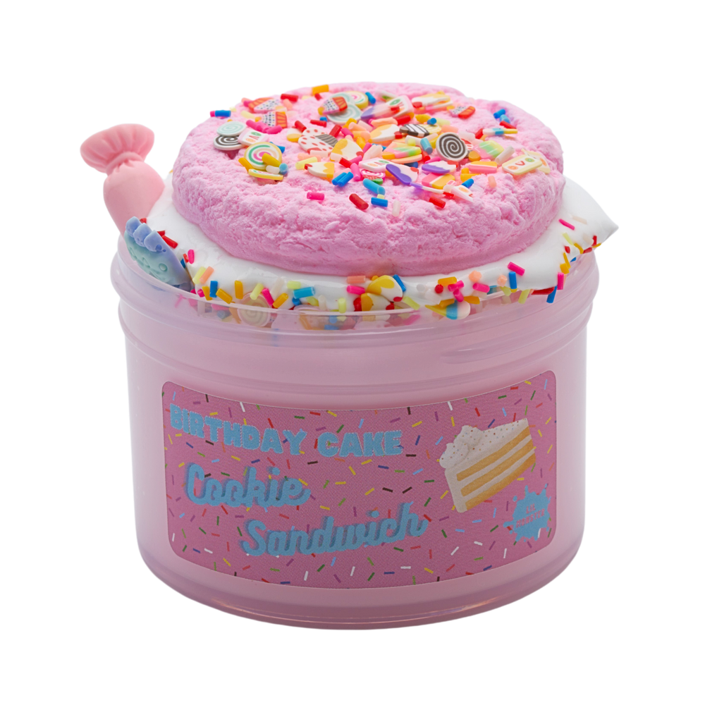 Birthday Cake Cookie Sandwich